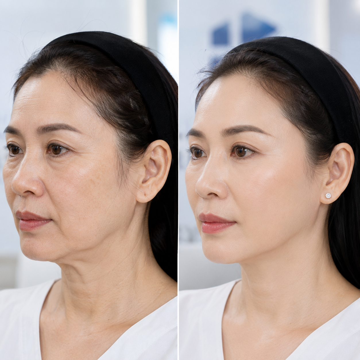 Căng da mặt nội soi phù hợp với những trường hợp da bị lão hóa, chảy xệ nặng trên 40 tuổi